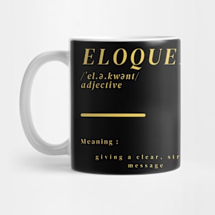 Word Eloquent Mug